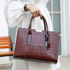 Sac à main bandoulière imitation croco Isabelle - image 7