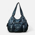 Sac à main de cours vintage et souple à bandoulière Clémentine
