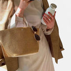 Sac à main en paille tressée Louna - image 10