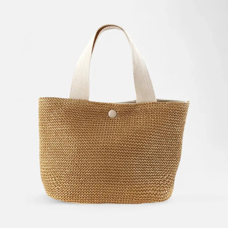 Sac à main en paille tressée Louna - image 12