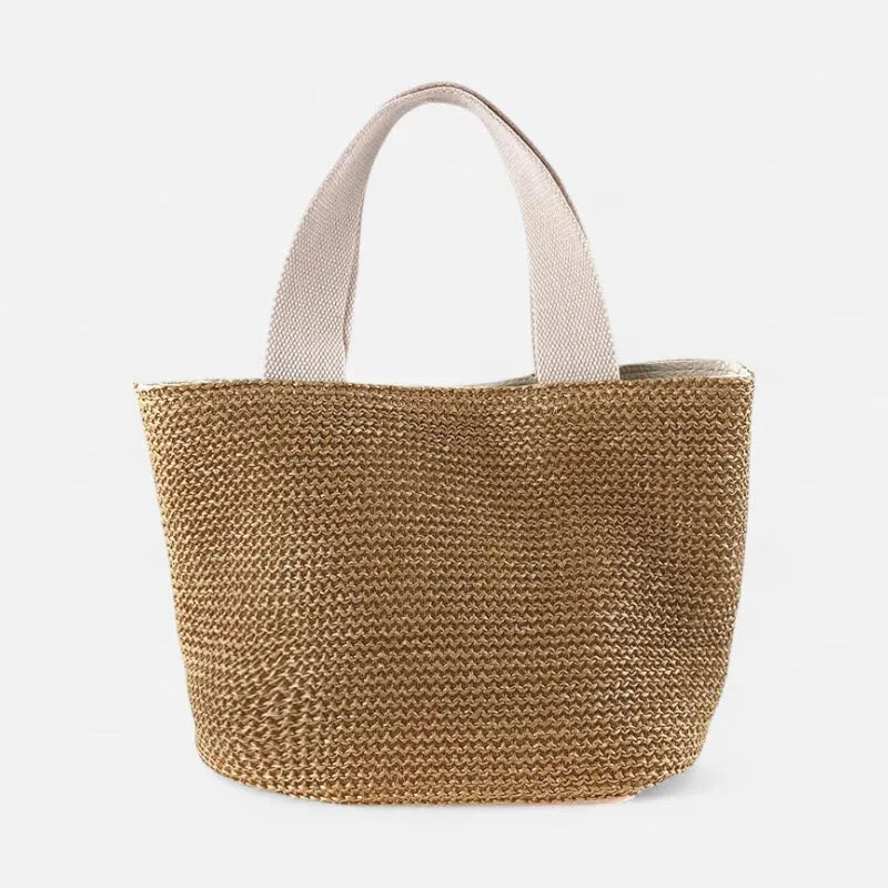 Sac à main en paille tressée Louna - image 14