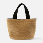 Sac à main en paille tressée Louna - image 19
