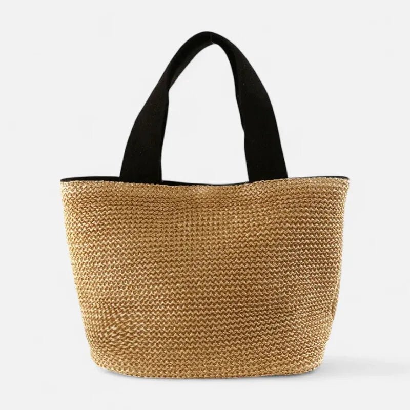 Sac à main en paille tressée Louna - image 19