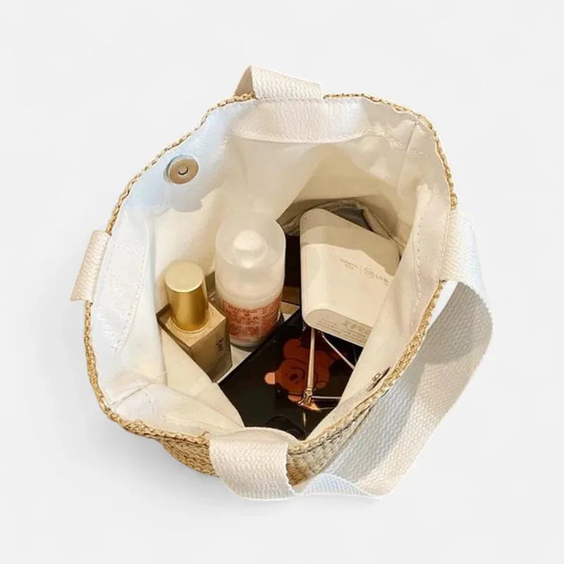 Sac à main en paille tressée Louna - image 3