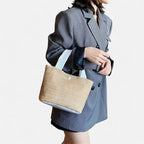 Sac à main en paille tressée Louna - image 6