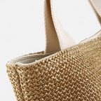 Sac à main en paille tressée Louna - image 7
