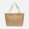 Sac à main en paille tressée Louna - Blanc - image 1
