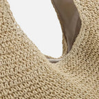 Sac à main hobo en paille Inès - image 6
