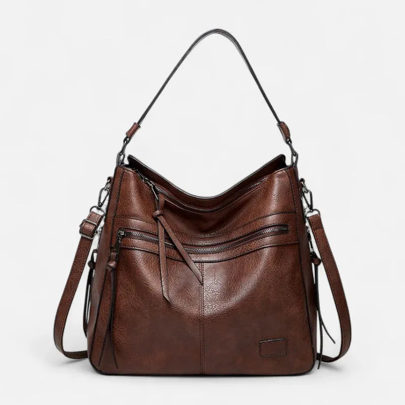 Sac à main hobo multipoches à bandoulière Eléna - image 6