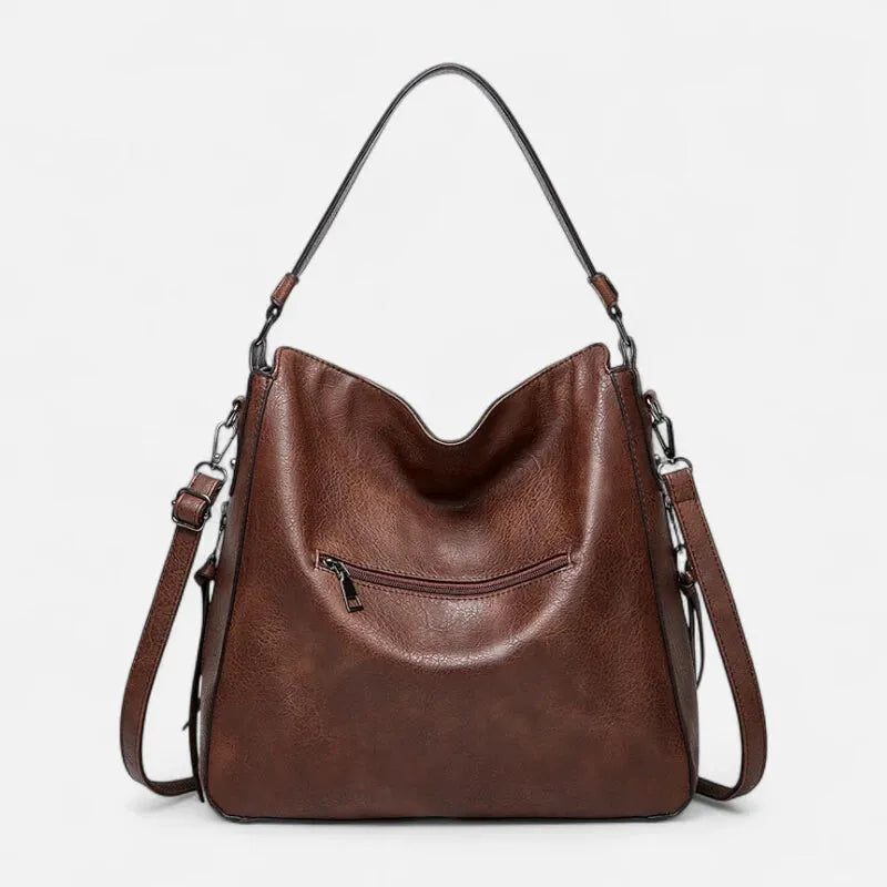 Sac à main hobo multipoches à bandoulière Eléna - image 8