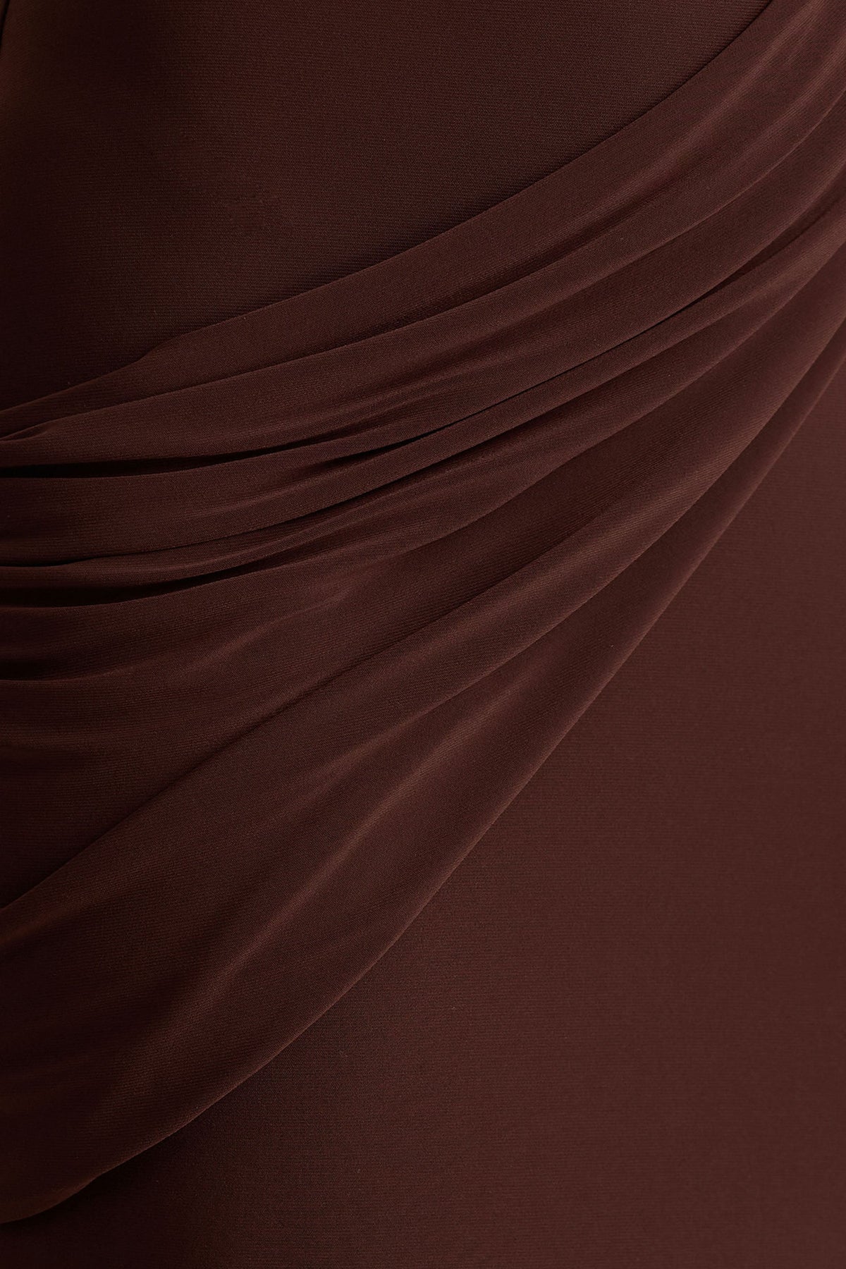 Robe longue Isabeau chocolat, vue produit 6