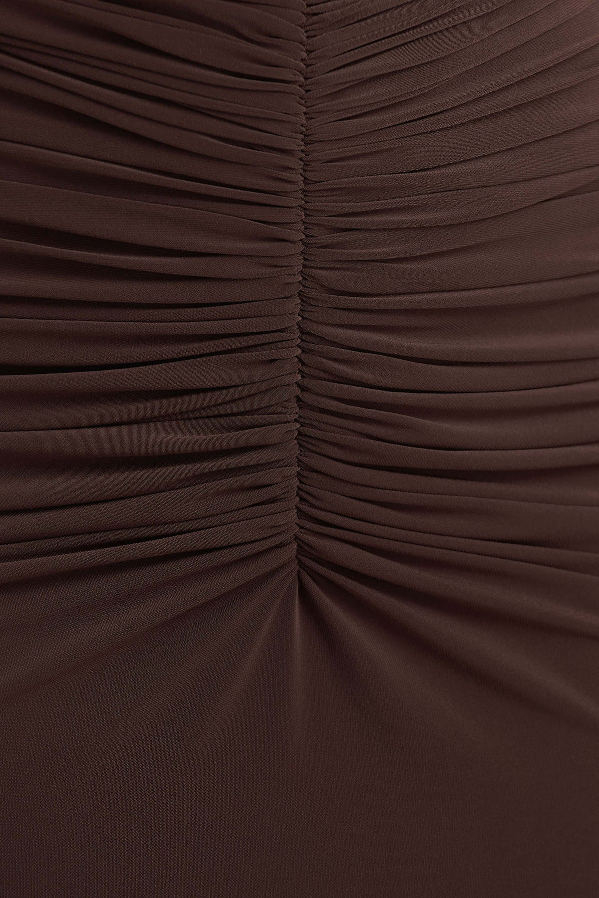 Robe longue Éléonore marron, vue produit 6